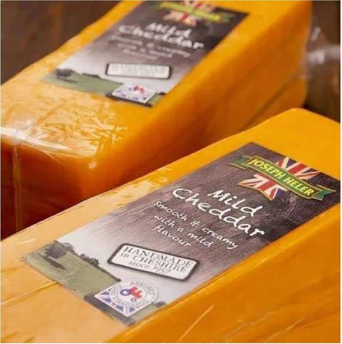 Q -cheddar Inglês Original ! Preço Por Pedaço 500g 1