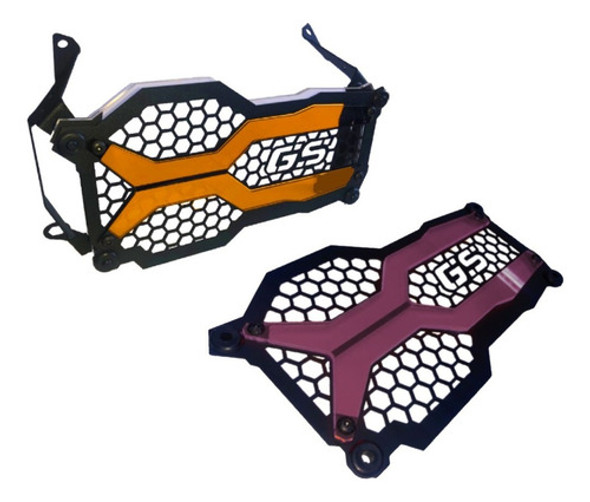 Protetor De Farol Duplo Bmw R1250gs R1250 Gs 1250 2 Cores 0