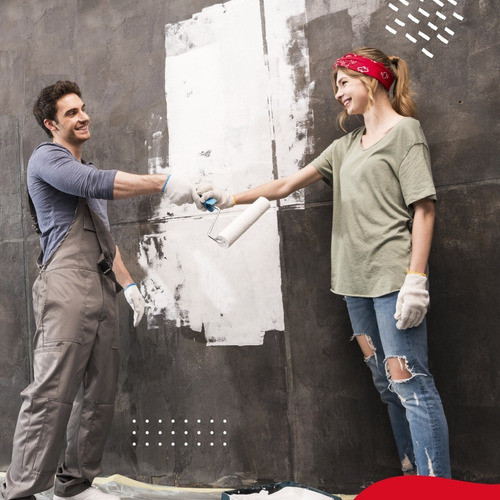 Esmalte Sintético Satinado Al Agua Satinol Balance Blanco X4 Lts Alba - Kromacolor 1