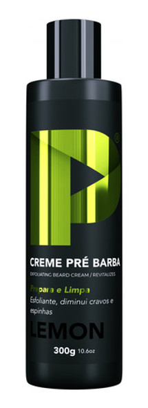 Creme Pré Barba Play Barber 300g Ação Esfoliante Caixa 9 Und 1