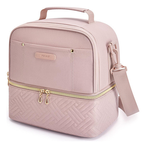 Bolsa Almuerzo Mujer Doble Cubierta Aislamiento Mujeres Homb 0