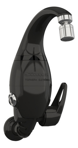 Torneira Eletrônica Bancada E Parede 127v 5500w Preta Sintex 0