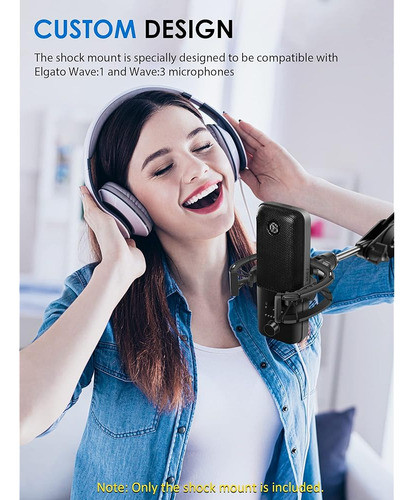 Borenbuir Wave Shock Mount, [custom Built For Wave Mic] Sopo 1