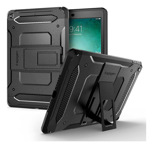 Spigen Tough - Soporte Y Vidrio Templado Para iPad 0