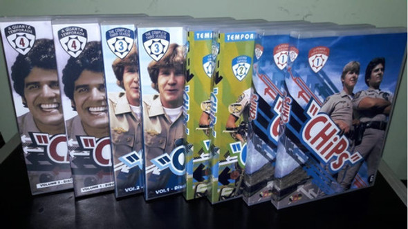 Dvd Chips - Serie Dublada Digital ( 4 Temporadas Box ) 1