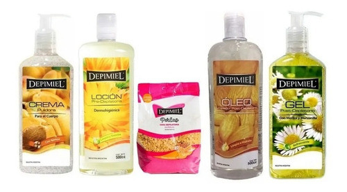 Cera Depimiel + Exfoliante Locion Oleo Gel Post Depilatorio 0