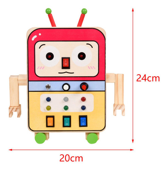 Montessori Ocupado Placa Sensorial Brinquedo Habilidades 1