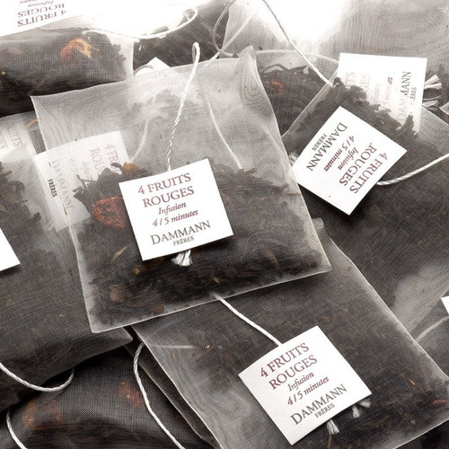 Té Negro Dammann, 4 Frutos Rojos, Francia, Caja 24unid 1