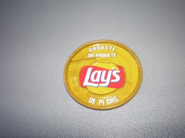 Figurita - Tazo De Metal - Lays - Tazo Ganador - Pepsi 0