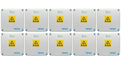 Caja Estanco Ext Camaras Balum Electricidad 10x10x8 Pack 10 0