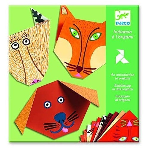 Set Iniciación Al Origami Animales Djeco- Upalalá 0