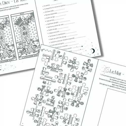 Manual Jugando Con El Tarot + Mini Mazo 22 Arcanos Mayores 1