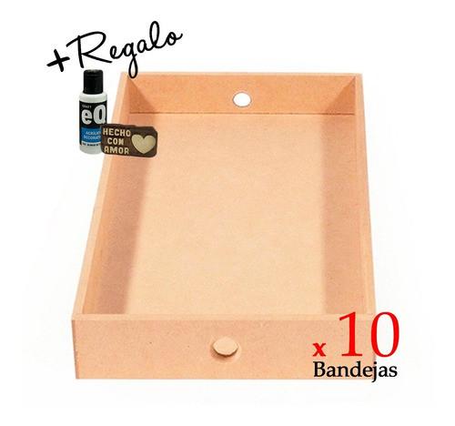Bandejas Fibrofacil Desayuno 15x30 - Oferta! 0