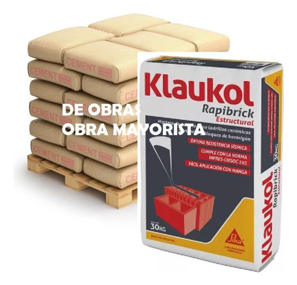 Klaukol Rapibrick Para Ladrillos - Presupuesto Mayorista 1