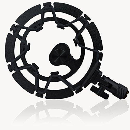 Montaje De Choque De Aluminio (negro) Para Blue Yeti Micrófo 1