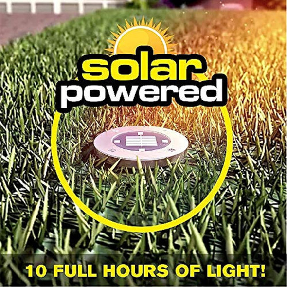 Luces De Disco Bell + Howell Luces Solares De Suelo - Encend 1