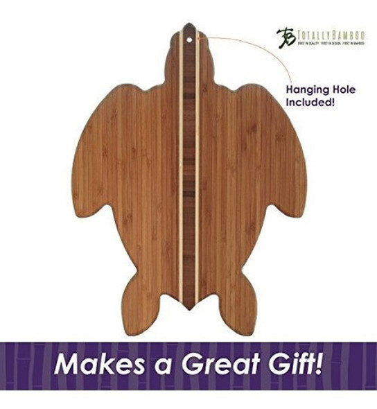 Tabla Para Cortar Tortugas Marinas Totalmente Bambu 20-7687 1 Tabla Para Cortar Tortugas Marinas Totalmente Bambu 20-7687 1