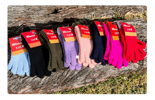 Guante X 2 Magico Premium De Lana Juvenil Adulto Color 1