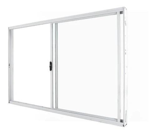 Janela De Correr Abertura Direita 2 Folhas Vidro Liso Wt 1