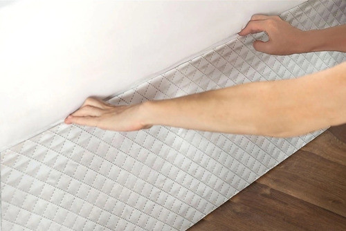 Saia Box Queen Matelassê Branca Super Prática 1