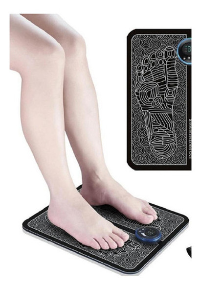 Massageador De Acupressão Elétroestimulação Pés Ems Tapete 1
