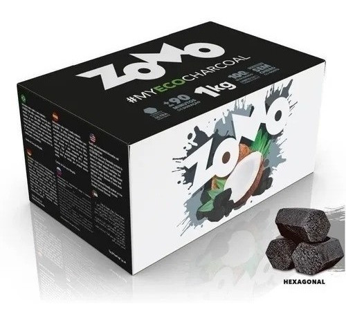 Zomo Coconut Charcoal for Hookah - 500g