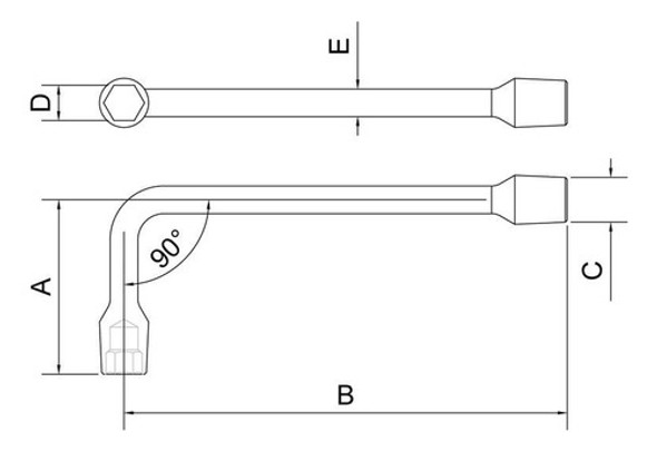 Chave Biela 15mm 720115 Tramontina 1