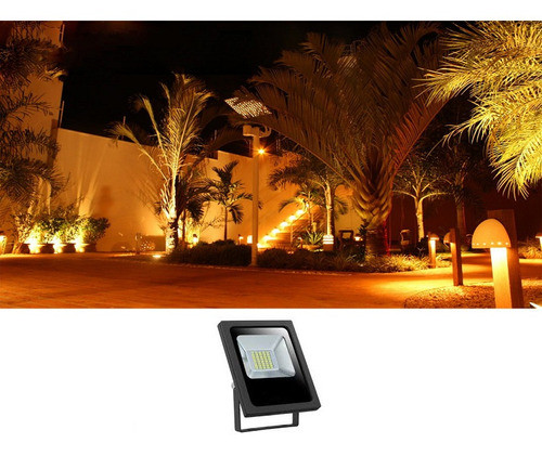 Refletor Led 100w Branco Quente 3000k Smart 1