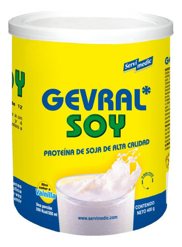 Gevral Soy 400 Grs. 0