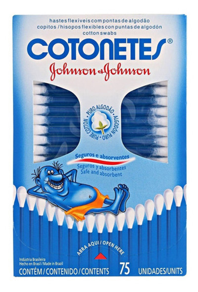 Cotonetes Johnson & Johnson 75 Unidades 0 Cotonetes Johnson & Johnson 75 Unidades 0