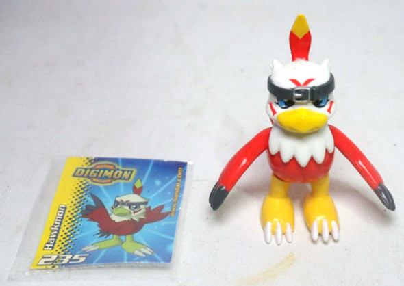 Hawkmon Digimon Original Boneco 7,5cm 2000 Importado + Card 0