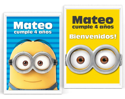 Kit Imprimible Minions 0