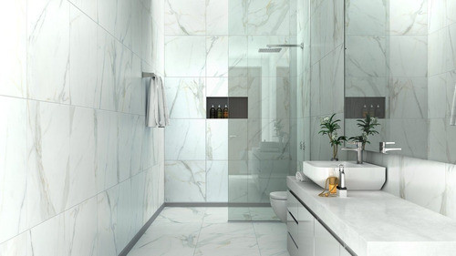 Porcelanato Calacata Bianco 57.7x57.7 San Lorenzo 1ra Pulido 0