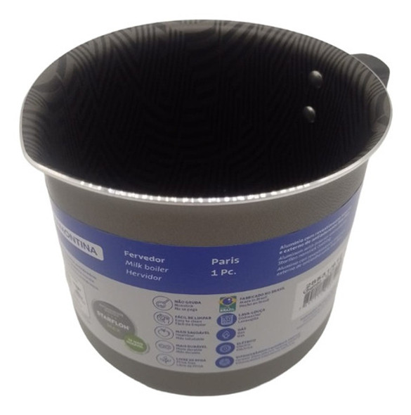 Jarro Negro Paris 12 Cm 1 Lts 0 Jarro Negro Paris 12 Cm 1 Lts 0