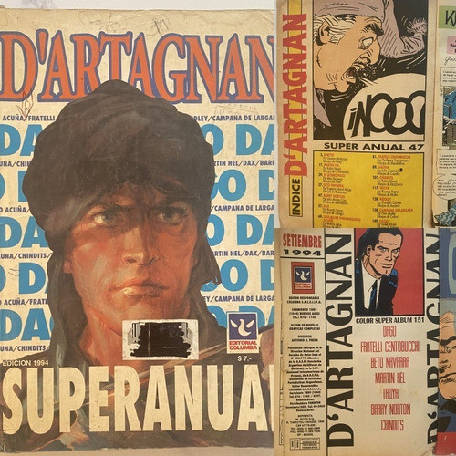Anuario Dartagnan Revista, Columba Precio Unitario, (2) Ej4 0