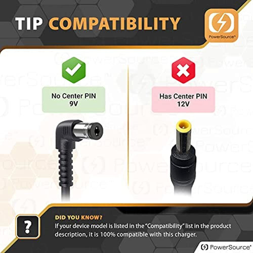 Fuente De Alimentación 9v 1a Ul Listed Ac-adapter Para Casio 1