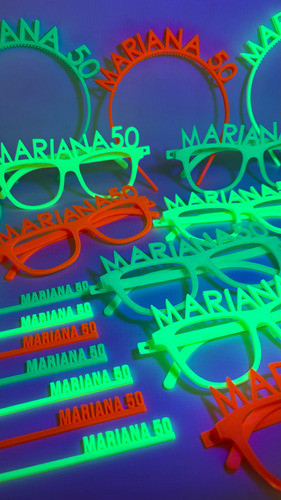 Kit Vinchas Lentes Revolvedores Personalizado Fiestacotillón 1