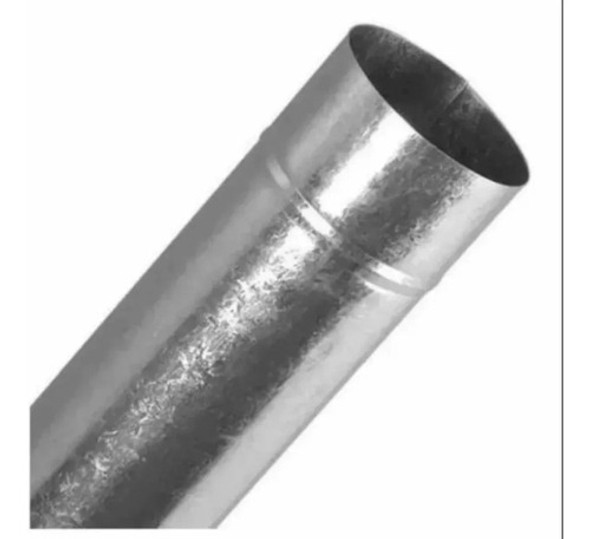 Caño Redondo De 4 Pulgadas Chapa Galvanizada Zingueria 0