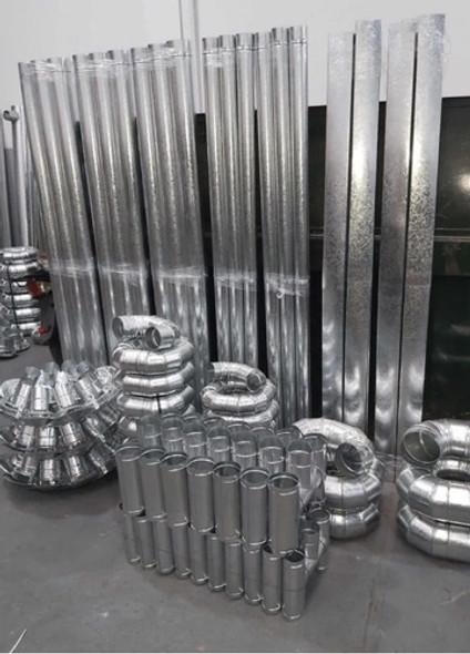 Caño Redondo De 4 Pulgadas Chapa Galvanizada Zingueria 1