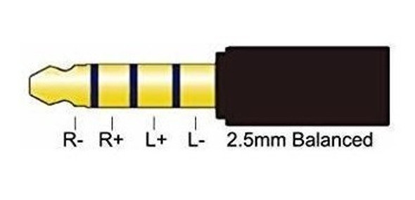 Cable Balanceado 2.5mm Upgrade Para Sennheiser Hd580 Hd600 1 Cable Balanceado 2.5mm Upgrade Para Sennheiser Hd580 Hd600 1