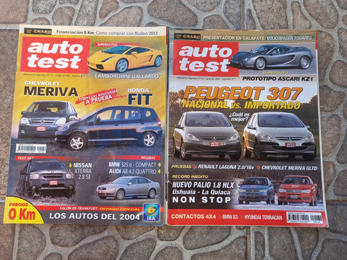 2 Revistas Auto Test N.156 Y N.164 0