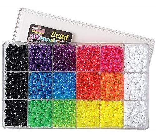 Beadery 6499 Neon Brights Bead Bocmulti 1