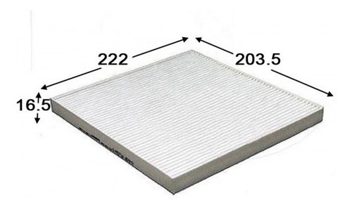 Filtro Habitaculo Kia Rio Iii (sedan) 1.6 Cvvt 122cv Nafta 2 0