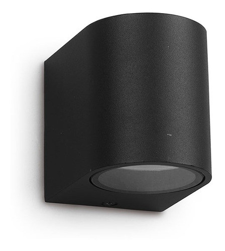 Luminaria Fija Unidireccional Cilindrica Led Gu10 Negro 0