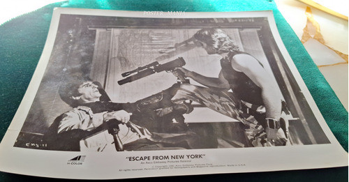 Escape De New York Lobicard Nº 1 Usa Kurt Russell Original 0