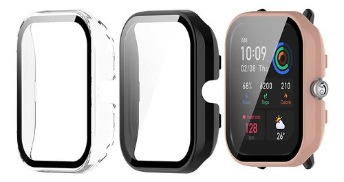 3 Fundas Protectoras Para Amazfit Gts 4 Min (r, N, T) 0