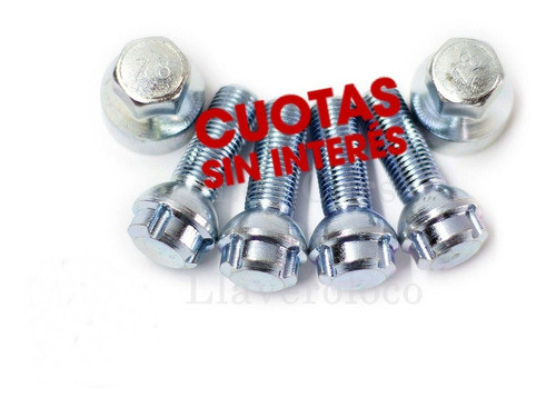 Tuercas Bulones Antirrobo Peugeot 208 Todas Las Versiones! 1