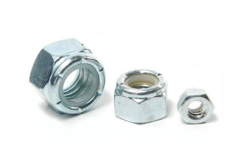 Tuerca Autofrenante Hexagonal 1/2 Cincada X 100 Unidades 1