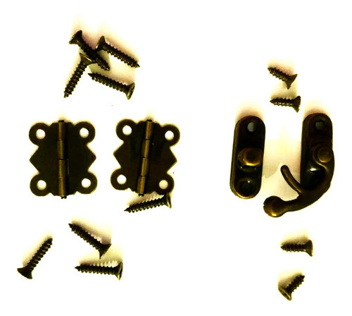 Kits Mini Herrajes De Metal Para Cajas De Madera, Mdf 0