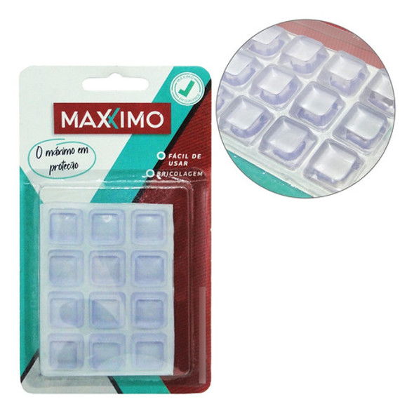 Adesivo Protetor Gota De Silicone Mesa Moveis Vidro 12un 0